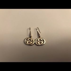 Authentic iconic Gucci 925 silver earrings